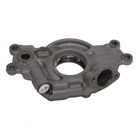 Melling Performance Oil Pumps 10355 Pump, Wet Sump Style, Standard-volume, High-pressure, Cadillac, Chevy, GMC, Each