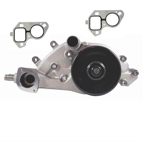 Melling Engine Water Pumps for 2005-2008 CORVETTE, 2004-2007 CTS, 2008-2009 G8 - MWP-503 Pump, Mechanical, Standard-volume, Aluminum, Natural, Cadillac, Chevy, Pontiac, Small Block LS, Each