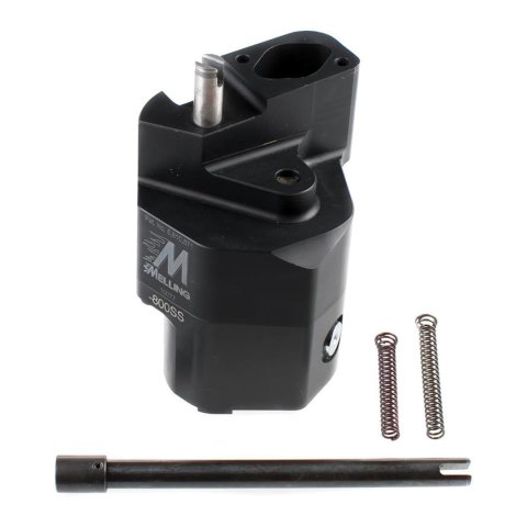 Melling Select Billet Aluminum Oil Pumps 10077-800SS Pump, Wet Sump Style, Standard-Volume, Standard-Pressure, Aluminum, 8 in. Pan Depth, Chevrolet, Big Block, Each