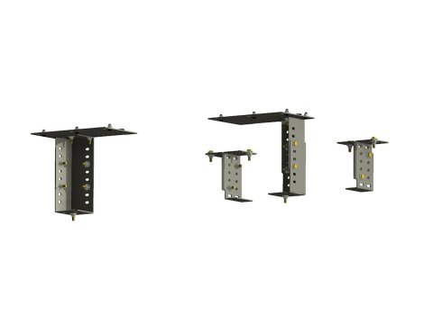 Tuffy Tactical Security Drawer Mounting Kits 235-01 Kit, Powdercoated, Black, Ford, Kit