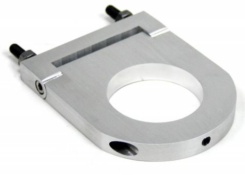 ididit Steering Column Drop Mounts 2303470030 Mount, Brushed, Aluminum, 3.5 in. Drop, 2.0 in. Diameter, Hinged, Kit