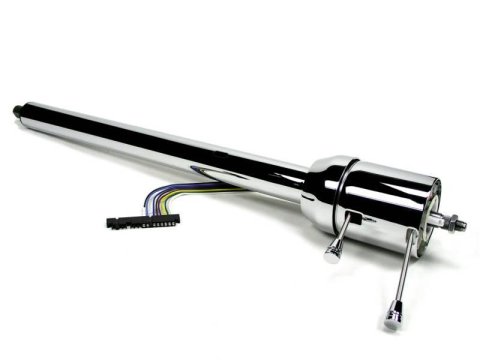ididit Retrofit Floor Shift Steering Columns for 1965-1966 IMPALA - 1120660020 Column, Retrofit, Tilt, Steel, Chrome, Shift, Chevy, Each