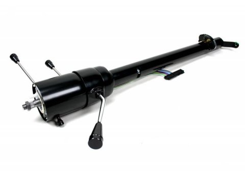 ididit Retrofit Column Shift Steering Columns for 1959-1960 EL CAMINO, IMPALA - 1140600051 Column, Retrofit, Tilt, Steel, Black, Shift, Chevy, Each