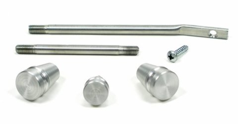 ididit Steering Column Dress Up Kits 2500000030 Kit, Standard, Billet Aluminum, Natural, GM, Chrysler, Kit