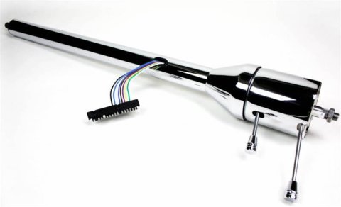 ididit Retrofit Floor Shift Steering Columns 1120657020 Column, Retrofit, Tilt, Steel, Chrome, Shift, Chevy/GMC, Pickup, Each