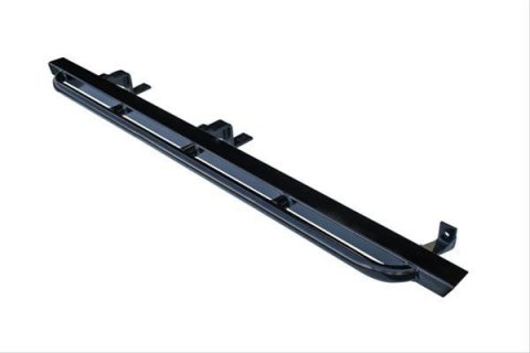 Body Armor 4x4 RockCrawler Sidebars JK-4121 Rocker Guards, RockCrawler, Bolt-On, Steel, Black Textured Powdercoated, Pair