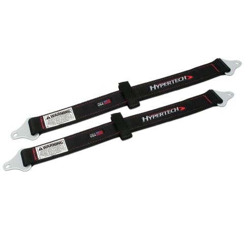 Hypertech Powersports Custom Suspension Limiting Straps 3001001 Travel Limiters, Straps, Rear, Bolt-On, Nylon, 2 in Diameter, Polaris, Pair