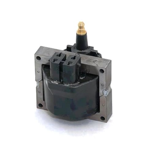 Hypertech Coils 4055 Ignition Coil, E-Core, Square, Epoxy, Black, GM, Male Terminal, Dual Connector, Each