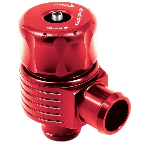 Hypertech Xtreme Blow-Off Valves 3001025 Valve, Adjustable, Aluminum, Red Anodized, Polaris, Each
