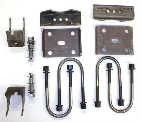 M.O.R.E. Axle Swap Kits 98600 Kit, Rear, Jeep, with Ford 8.8 in., Kit