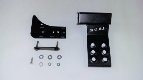 M.O.R.E. Pedal Pads DPJL18DS Footrest Jeep JL Dead Driver side