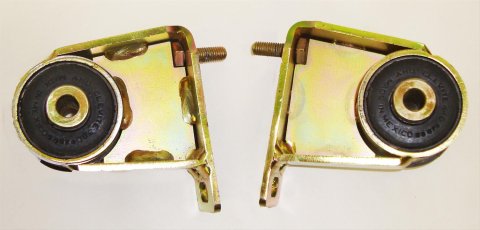 M.O.R.E. BombProof Motor Mounts JM600L Mounts, Torsion Style, Bombproof, Rubber, Jeep, 4.0, 4.2L, Kit