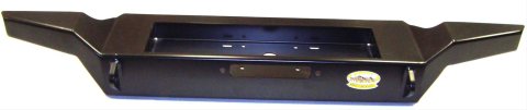 M.O.R.E. High-Clearance RockProof Off-Road Bumpers JFBHC300 Bumper, Off-Road, High Clearance, Steel, Natural, Jeep, Front, Each