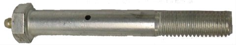 M.O.R.E. Zerked Bolts S10191 Leaf Spring Shackle Bolts, Bolts, Steel, Zinc, 1/2-13 in., 4.000 in. Length, Each