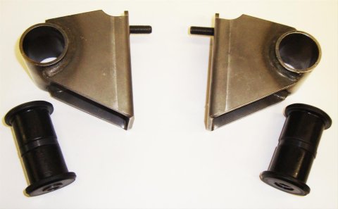 M.O.R.E. BombProof Motor Mounts JM25840L Mounts, Complete Mount Style, Steel, Zinc Plated, Lifts Engine 1 in., Jeep, 4.0L, 4.2L, 4WD, Kit