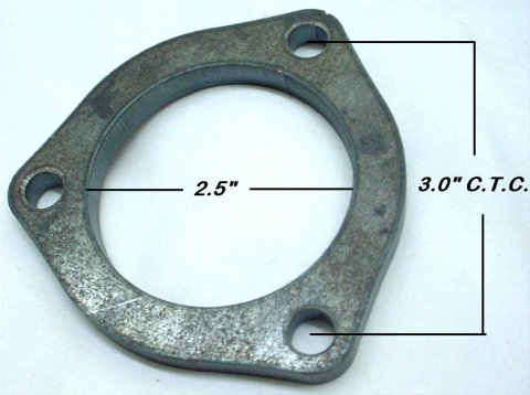 M.O.R.E. Exhaust Flanges EF38 1976-2006CJ, YJ, TJ, XJ, MJ, LJ2.5" Flange