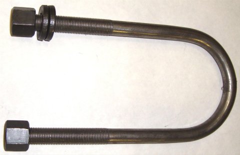 M.O.R.E. U-Bolts 98325 U-Bolts, Rear Axle, Jeep, Ford 8.8 in. Axle, Each