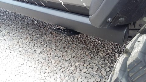 M.O.R.E. Hide-A-Steps JLST18 Side Step, Hide-A-Step, Steel, Zinc Plated, Jeep, Each