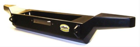 M.O.R.E. RockProof Off-Road Bumpers JFBHC100PC Bumper, Off-Road, High Clearance, Steel, Black Powdercoated, Jeep, Front, Each