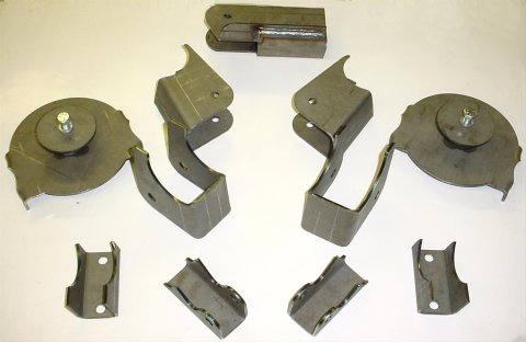 M.O.R.E. Axle Swap Kits 98700 Kit, Rear, Jeep with Ford 8.8 in., Kit