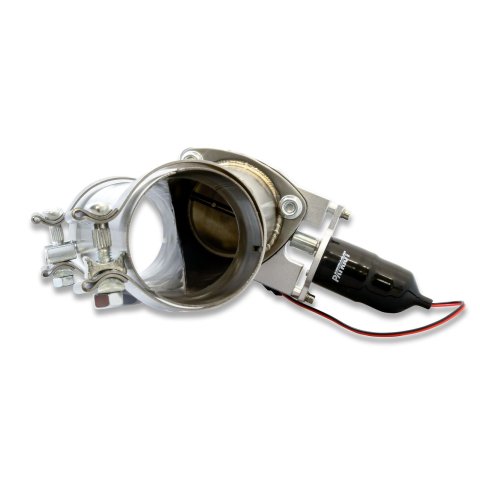 Patriot Electric 2.5 Inch Exhaust Cutouts PEC250K Cutouts, Electric, Aluminum, Stainless Steel, Bolt-On, in. Diameter, Y-Pipe, 304 Stainless Steel, Bolts and Gaskets, Pair