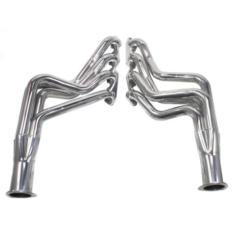 Patriot Full-Length Headers H8026-1 Headers, Long Tube, Steel, Ceramic Coated, Chevy, 396, 402, 427, 454, Pair