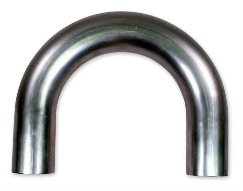 Patriot 180 Degree Bends 2.25 Inch Steel Exhaust Pipe H7073 Pipe, U-Bend, Degree, Steel, Natural, 2.250 in. Diameter, 6.00 in. Bend Radius, Each