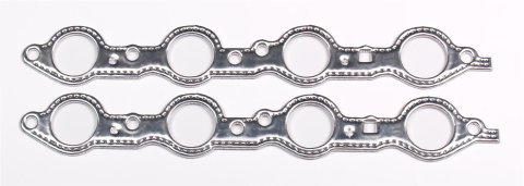 Patriot Seal-4-Good Header Gaskets 66032 Exhaust Gaskets, Header, Seal-4-Good, Aluminum, Round Port, Chevy, LS1, Pair