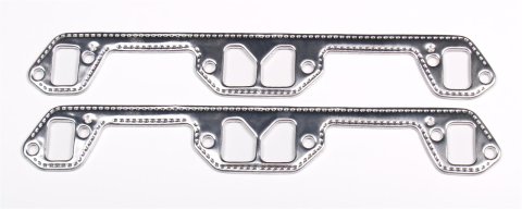 Patriot Seal-4-Good Header Gaskets 66037 Exhaust Gaskets, Header, Seal-4-Good, Aluminum, Mopar, Small Block LA, Pair