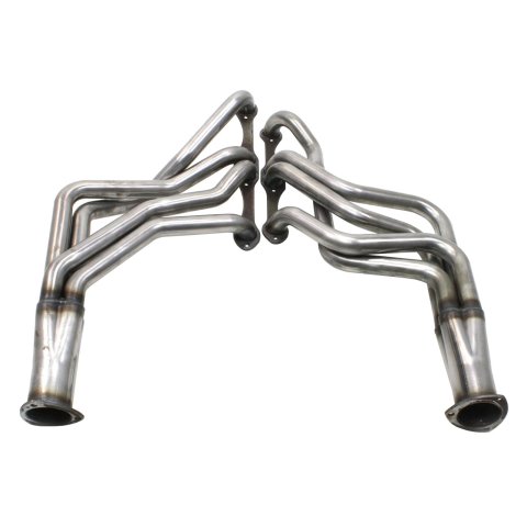 Patriot Full-Length Street Rod Headers H8096 Headers, Long Tube, Steel, Natural, Chevy, Small Block, Pair