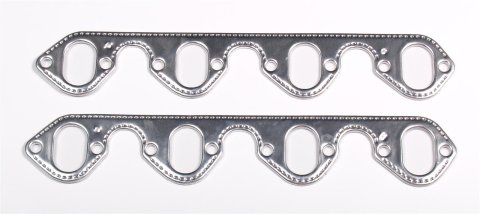 Patriot Seal-4-Good Header Gaskets 66035 Exhaust Gaskets, Header, Seal-4-Good, Aluminum, Ford, Big Block 385 Series, Pair