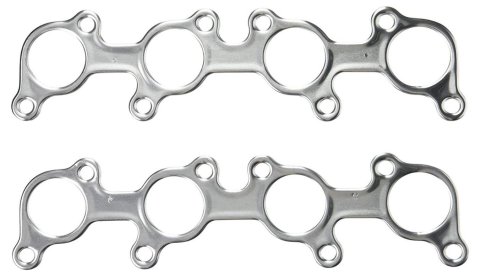 Patriot Seal-4-Good Header Gaskets 66090 Exhaust Gaskets, Header, Seal-4-Good, Aluminum, 1.905 in. Round Port, Ford, 5.0L, Pair