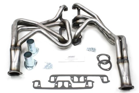 Patriot Full-Length Headers H8206 Headers, Long Tube, Steel, Natural, Dodge, Plymouth, 273, 318, 340, 360, Pair
