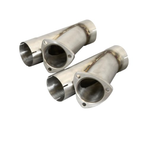 Patriot Electric 3 Inch Exhaust Cutouts PEC300K Cutouts, Electric, Aluminum, Stainless Steel, Bolt-On, in. Diameter, Y-Pipe, 304 Stainless Steel, Bolts and Gaskets, Pair