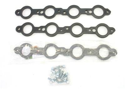 Patriot Header Flange Kits H7893 Flanges, No Stubs, Steel, 0.313 in. Thick, 1.750 in. Port, Gaskets, Bolts, Pair