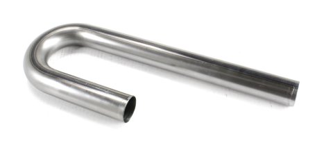 Patriot 180 Degree Bends 1.75 Inch Steel Exhaust Pipe H7020 Pipe, J-Bend, Degree, Steel, Natural, 1.750 in. Diameter, 2.00 in. Bend Radius, Each
