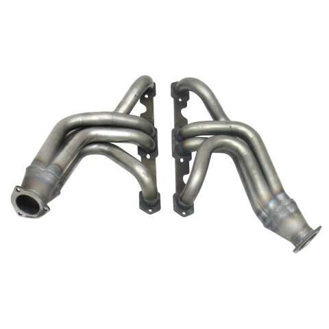 Patriot Tri-5 Headers H8025 Headers, Tri-5, Mid Length, Steel, Natural, Chevy, Small Block, Pair