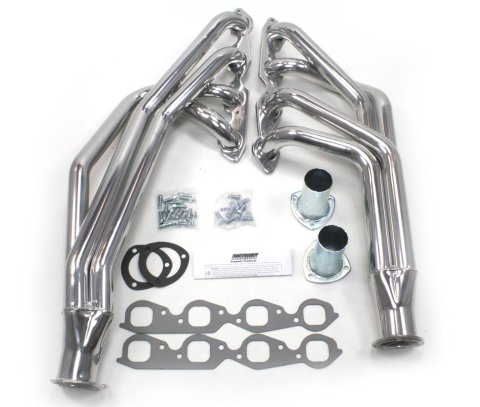 Patriot Tri-5 Headers H8023-1 Headers, Tri-5, Long Tube, Steel, Ceramic Coated, Chevy, 396, 402, 427, 454, Pair