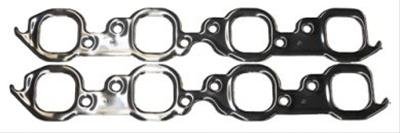 Patriot Seal-4-Good Header Gaskets 66124 Gaskets, Exhaust, Seal-4-Good, Aluminum, Stock Square Port, Chevy, Big Block, Pair