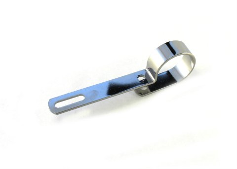 Patriot Chrome Circle Exhaust Hangers HPC200 Hanger, Steel, Chrome, 2.000 in. Diameter, Each