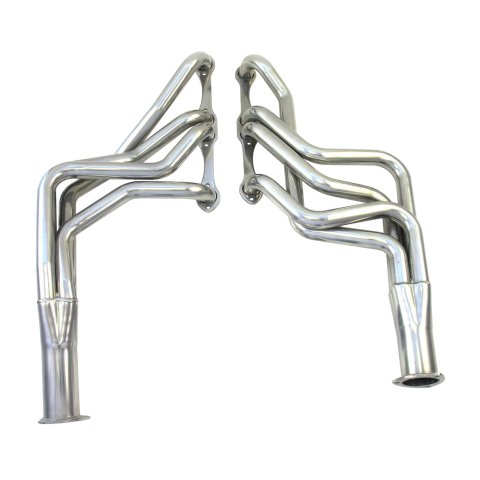 Patriot Full-Length Headers H8047-1 Headers, Long Tube, Steel, Ceramic Coated, Chevy, Small Block, Pair