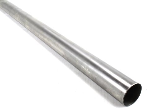 Patriot Exhaust Tubing 2 Inch Steel Pipe H7756 Tubing, Straight, 2.000 in. Diameter, 5 ft. Length, 18-Gauge, Steel, Each