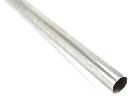 Patriot Exhaust Tubing 2.5 Inch Steel Pipe H7762 Tubing, Straight, 2.50 in. Diameter, 5 ft. Length, 18-Gauge, Steel, Each
