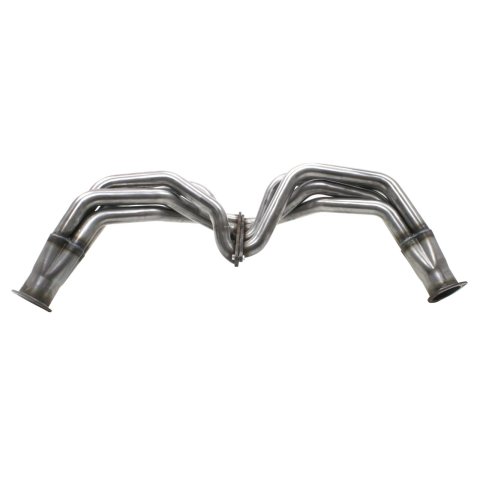 Patriot Tri-5 Headers H8035 Headers, Engine Swap, Full-Length, Fenderwell, Steel, Natural, Chevy, Big Block, V8, Pair