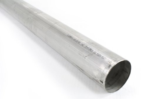 Patriot Stainless Steel Exhaust Tubing 3 Inch 304 Pipe H7717 Tubing, Straight, in. Diameter, 5 ft. Length, Steel, Each