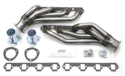 Patriot Clippster Headers H8433 Headers, Clippster, Mid-Length, Steel, Natural, Ford, Mercury, Car, 289, 302, Pair