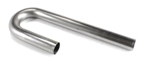 Patriot 180 Degree Bends 1.75 Inch Steel Exhaust Pipe H7022 Pipe, J-Bend, Degree, Steel, Natural, 1.750 in. Diameter, 2.50 in. Bend Radius, Each