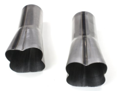 Patriot Formed Collectors H7688 Header Collectors, Formed, 4 Into 1, Weld-on, 2 1/8 in. Primary, 3.5 in Collector Diameter, 10 in Length, Pair