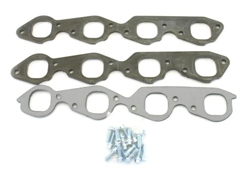 Patriot Header Flange Kits H7899 Flanges, No Stubs, Steel, 0.375 in. Thick, 2.000 in. Port, Gaskets, Bolts, Pair