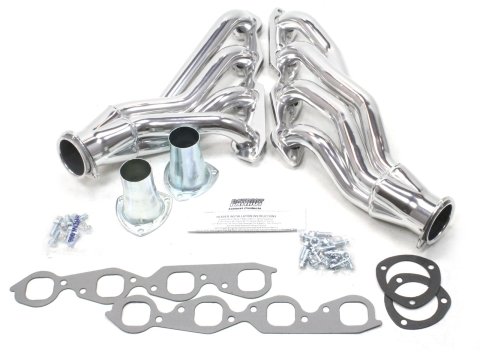 Patriot Clippster Headers H8012-1 Headers, Clippster, Mid-Length, Steel, Ceramic Coated, Chevy, Big Block, Pair